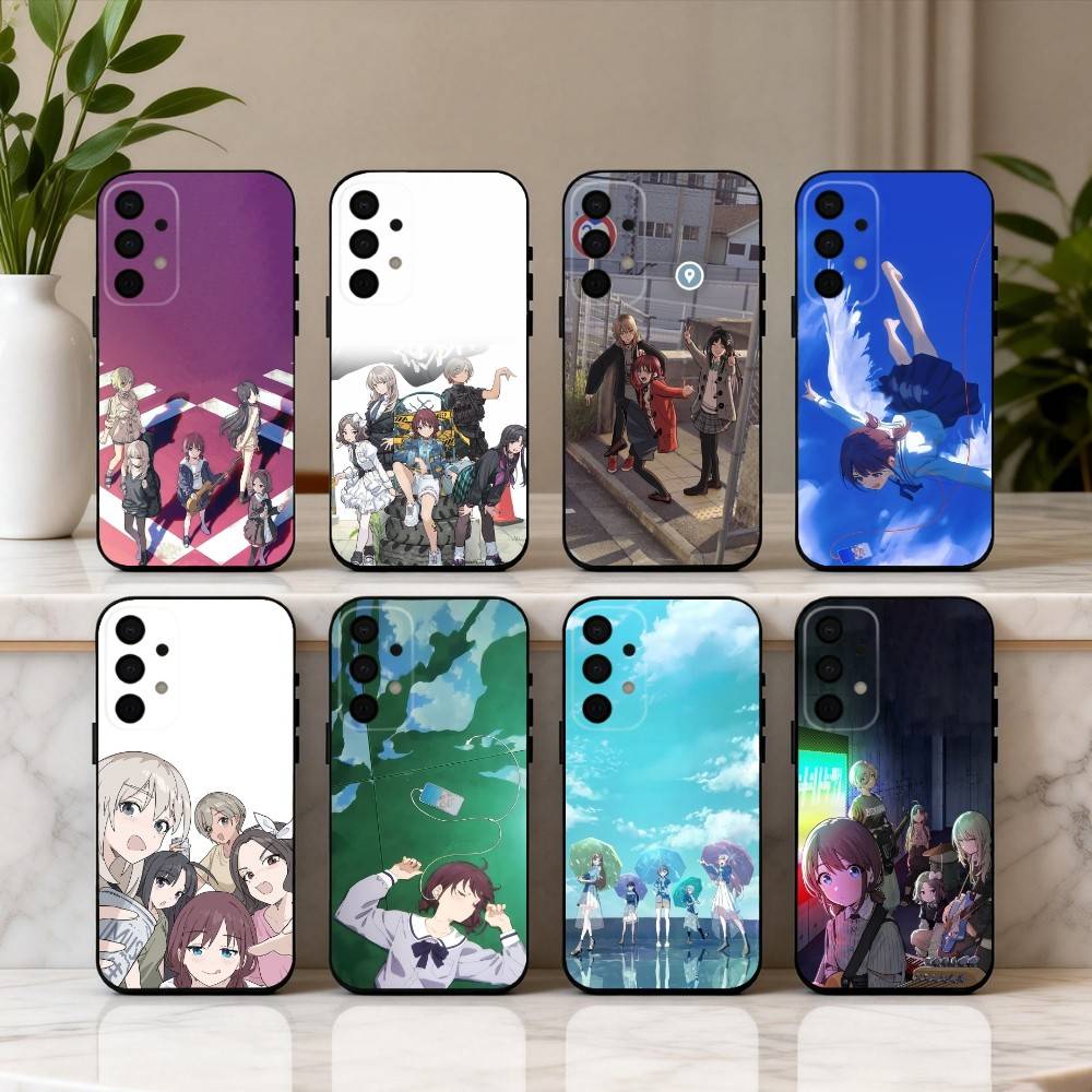 Чехол для телефона Anime G-GIRLS B-BAND C-CRY для Samsung Galaxy A73, A72, A71, A70, A53, A52, A51, Другие Мягкий Черный Корпус