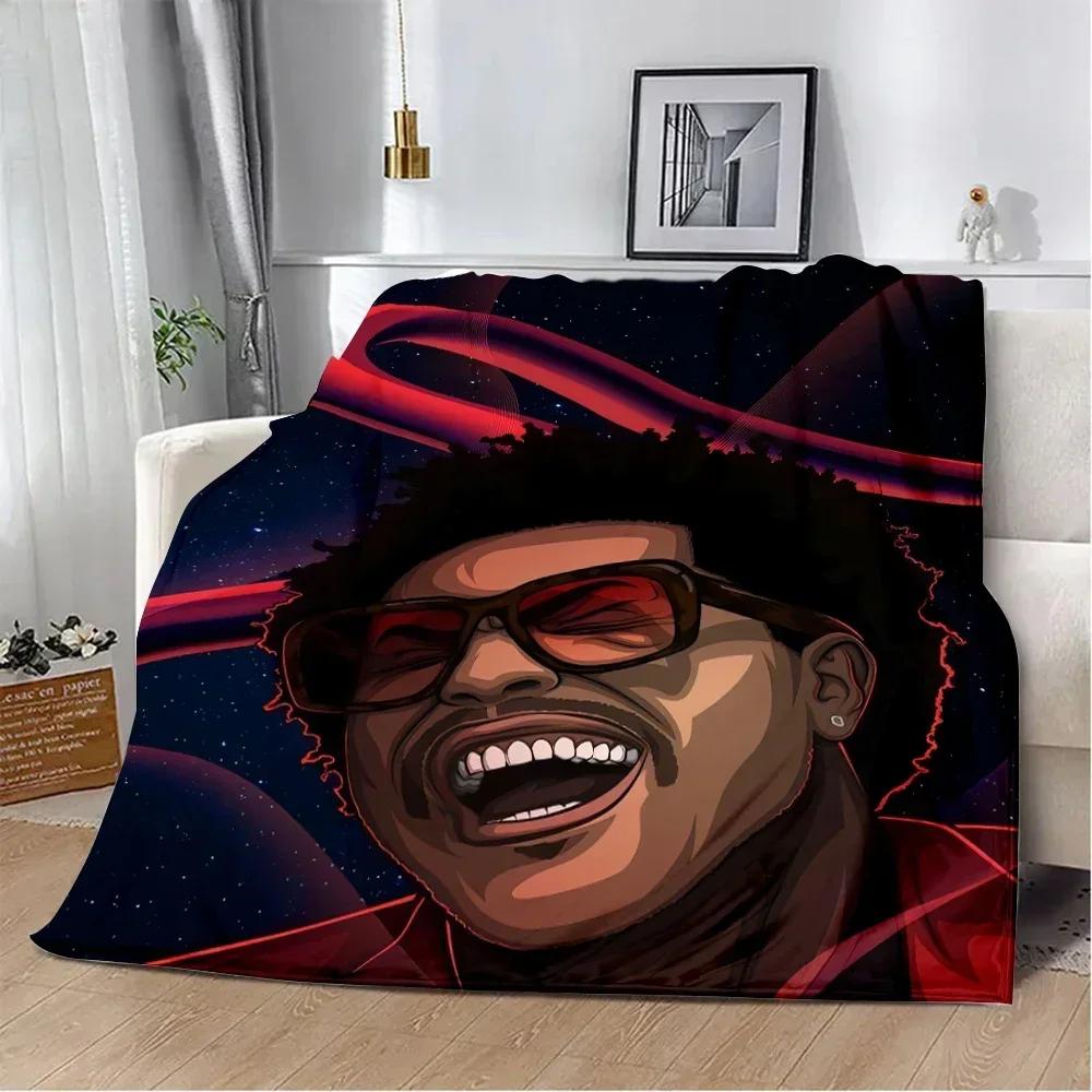 The Weeknd XO Минималистичный Постер Плед с Принтом Пледы для Пикника Теплый Плед Мягкий и Удобный Домашний Путешествия Подарок на День Рождения