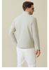 Fine Velvet Men's Half Zipper Stand up Collar Casual Hoodie