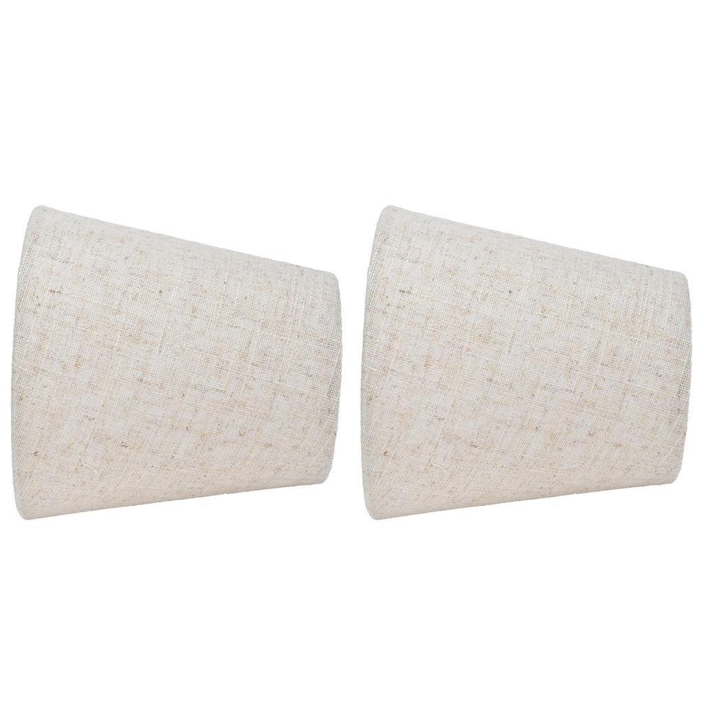 2PCS Table Lamp Shade Cover Fabric Clip On Lampshade for E14 Screw Candlestick Lamp ChandelierPT13