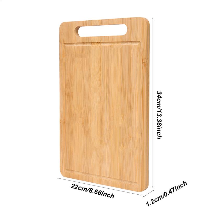 Hangable Wooden Chopping Boards Cutting Serving Board Double-Sided Available Wooden Thick Boards For Chopping Kitchen Tools