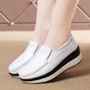 Fashion Women Flats Platform Shoes Print Hollow Sandals  Spring Summer Casual Walking Shoes Designer New Wedge Breathable Sneakers