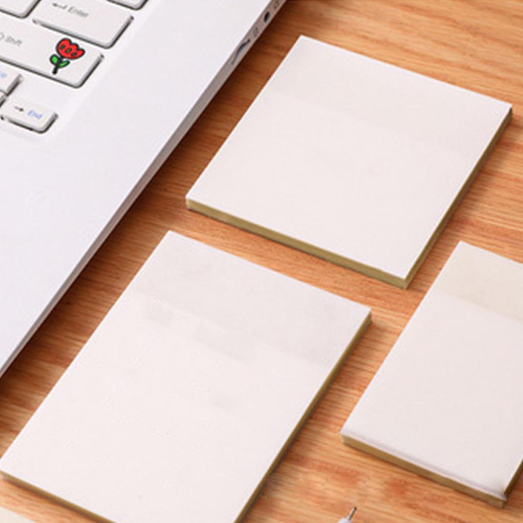 50pack/lot Reusable Transparent Sticky Notes For Easy Indication Safe Ingredients Non-toxic Pen Textbook Colorfast