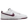 Nike Dunk Low Retro White Night Maroon Skate Shoes Sneakers DV0831-102
