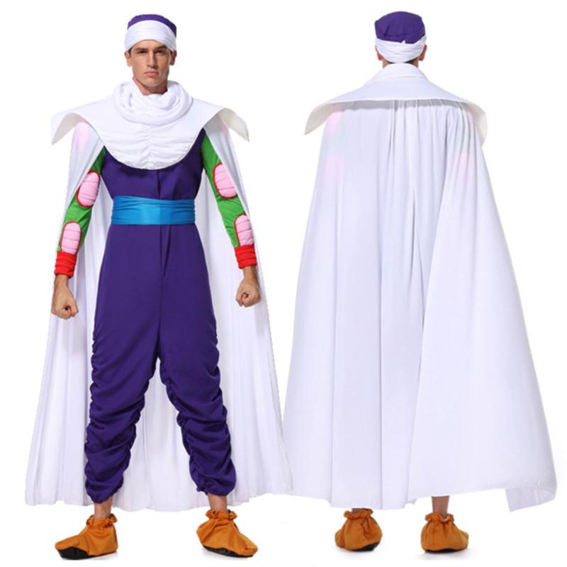 Костюм для вечеринки на Хэллоуин, косплей Пикколо Бик, великий дьявол, флейта, волшебный детский костюм для выступлений, анимационный костюм