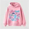 K-pop Demon Hunters Sweet Hoodie for Children Anime Cute Hooded Sweatshirt Boys Girls Spring Autumn Fashion Sports Hoodies Gifts