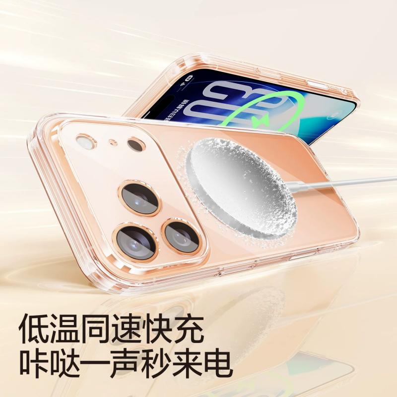 Магнитный чехол для Honor 600 Pro, модный, для MagSafe, матовый, прозрачный акриловый чехол для телефона, ударопрочный бампер