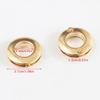 2Pcs High Quality Alloy Hole Metal Eyelets With Screws For Leather Crafts Diy Bag Clothes Belt Ornament Accessories