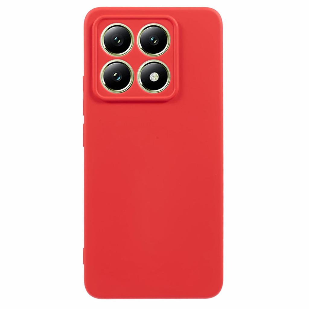 For Xiaomi 14T Case Precise Cutouts TPU Fiber Lining Shockproof Phone Cover