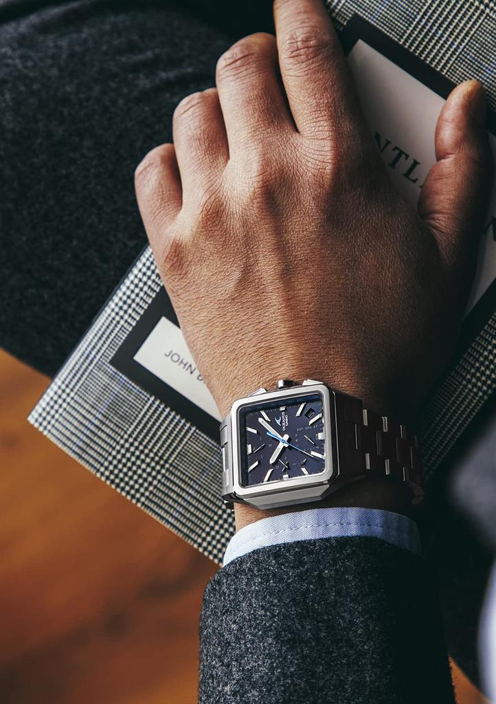 OCEANUS Часы Classic Line Bluetooth с радиоприемником Solar Silver [Casio] [Сделано в Японии] OCW-T5000-1AJF Мужские