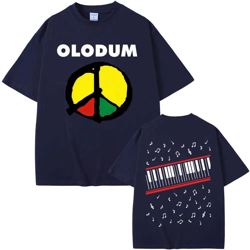 Майкл Джексон Olodum Мир и Музыка Двусторонняя Повседневная Свободная Футболка Регги Цвет Унисекс Уличная Одежда Футболка