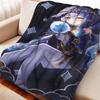 Cartoon Kirara Hutao Layla Flannel Blanket Warmth Soft Anime Huohuo Elysia Firefly Nap Blanket Multifunctional Decor Blankets