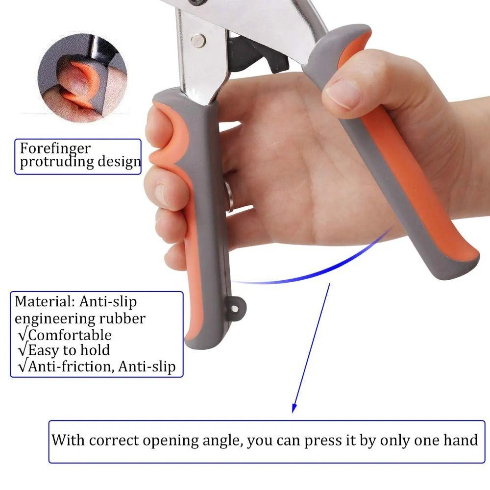 Handheld Installation Eyelets Button Pliers Comfortable Handle Manual Puncher  Hand Tool