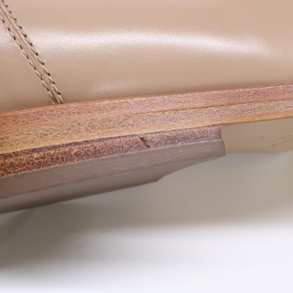 Salvatore Ferragamo 0750594 VIVALDO Vara Ribbon Loafers Shoes 4 1/2 beigeUsed