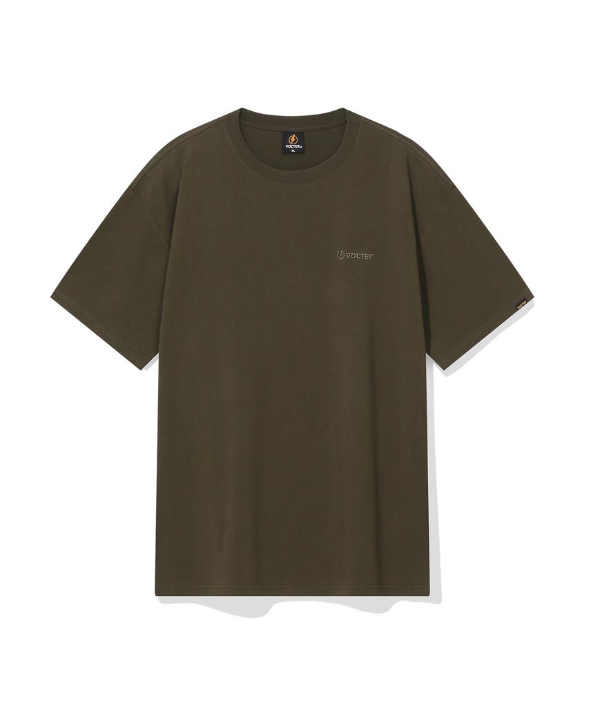 Футболка с коротким рукавом Bolteg Portland Essentials (Темно-оливковый)