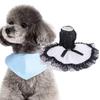 Formal Dot Tutu Dog Dress Black-white Dog Cat Dresses Fashion Glitter Bow Lace Dog Skirt  Chihuahua