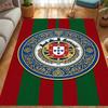 Royal Emblem Fabric carpet Living room and bedroom mats Doormat Art Christmas gifts Doormat
