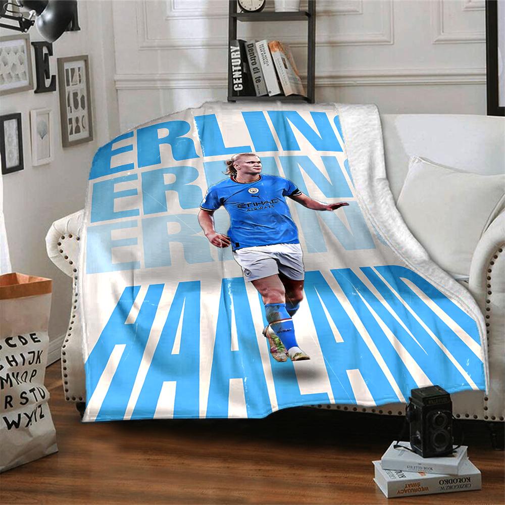 Welcome Manchester City Blankets Flannel Printed Breathable Warm Throw Blanket for Home Office Bedspreads 0708a74