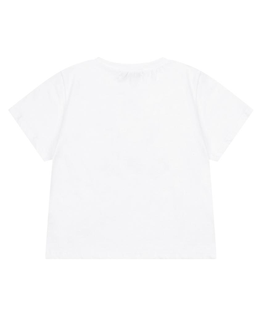 MUCENT Blazanne Red Logo Crop Short Sleeve Tee (2 Colors)