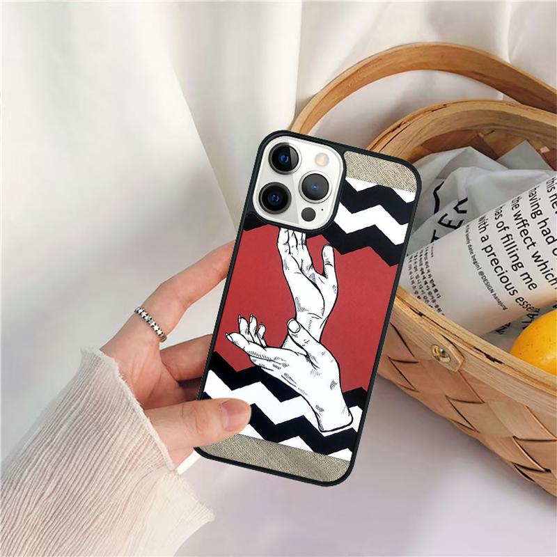 TWIN PEAKS Art Print Phone Case For iPhone 17 Air 16 15 14 11 12 13 Pro MAX Plus coque Cover Shell
