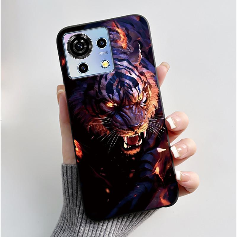 Для ZTE Blade V50 Vita Чехол Роскошный Милый Кролик с Сердечками Смешной Черный Мягкий Силиконовый Чехол для Телефона Для ZTE BladeV50 Vita V50Vita Обложка