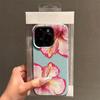 Диагональный чехол с цветами для iPhone 17 Air 16 15 14 Plus 13 12 11 Pro Max Задняя крышка для iPhone 17E 16E Ударопрочный чехол
