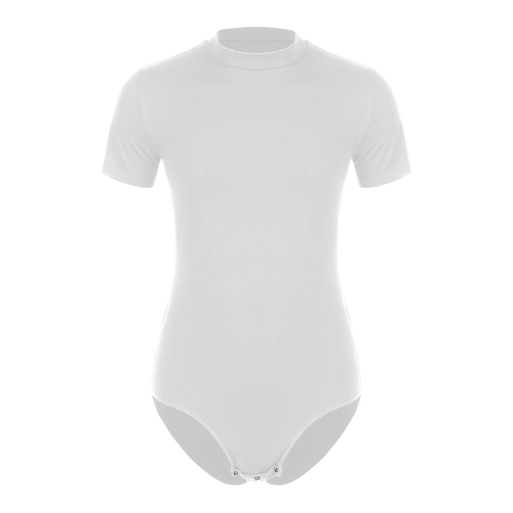 Мужской трико с коротким рукавом и круглым вырезом, майка, повседневный однотонный боди, обтягивающий комбинезон