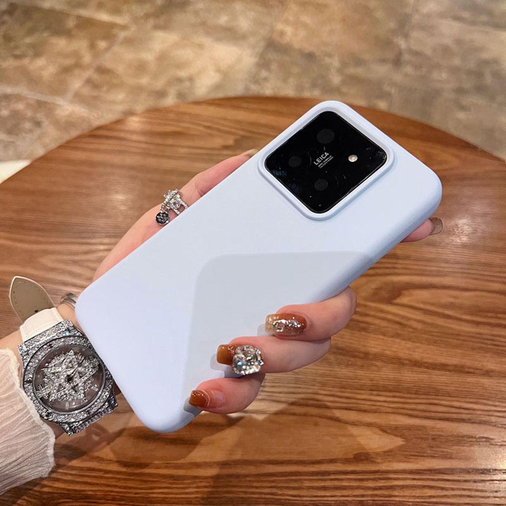 Для Xiaomi 14 Чехол Приятный на ощупь Жидкий Силикон+ПК Чехол для телефона