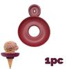 Silicone Ice Cream Holder Stand Summer Popsicle Holder Leak-Proof Support Drip Guard for Children's Ice Pop On-The-Go Snack Tray