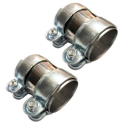 Moderno YM-290-MC YM-290-MC 2 шт. Мотоциклетные запчасти Нержавеющая сталь Универсальный глушитель Соединительная труба Хомут