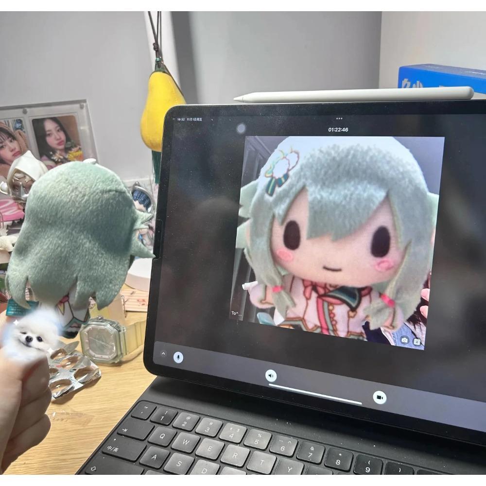 10 см PJSK Project Sekai Кусанаги Нэнэ Плюшевая игрушка-подвеска Йоисаки Канадэ Милые ornaments для рюкзаков Плюшевый брелок Игрушки Подарок