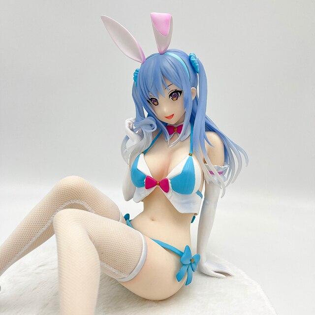 23cm Anime Figma Native Binding Kozuki Erina Bunny Pvc Action Figure Collection Doll Model Toys Gifts Ornament Figurine
