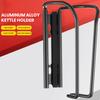 Bike Bottle Holder Aluminum Alloy Bicycle Kettle Cage Rustproof Easy To Install Universal Road Mountain Bike Water Bottle Rack