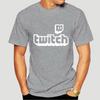 Twitch TV Геймер Игровой Стриминг Хлопковая Футболка Размеры S 2XL Топы Мода Классическая Уникальная Футболка Подарок