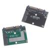 Half Height Msata Mini Pcie Ssd To 2.5'' Sata3 6.0Gps Adapter Converter Card