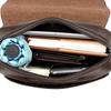 Messenger Shoulder Bag Men Leather Briefcase Casual Business Crossbody Handbag
