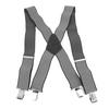 Мужские подтяжки 2 дюйма в вертикальную полоску, стиль X сзади, толстые, растягивающиеся, мужские подтяжки для платья