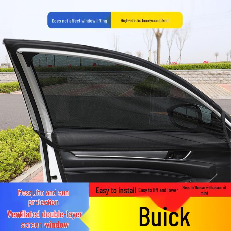 Buick Encore/Envision/Enclave Encore GX Москитная шторка от солнца Сетчатая оконная шторка