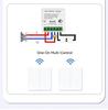 Компактный Умный Переключатель WiFi + RF433: Встраиваемый таймер-выключатель Tuya с голосовым управлением