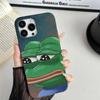 Интернет-мем Пепе Лягушонок Грустный Чехол для Телефона для IPhone 17 16 15 14 Plus 11 12 13 Pro Max Ударопрочная Защита Мягкая Задняя Крышка