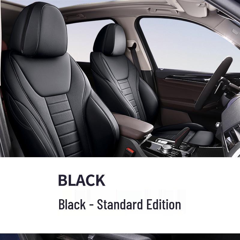 Fits 2018-2020 BMW X3: Genuine Leather Seat Cushion for All Seasons, Five-Seater.