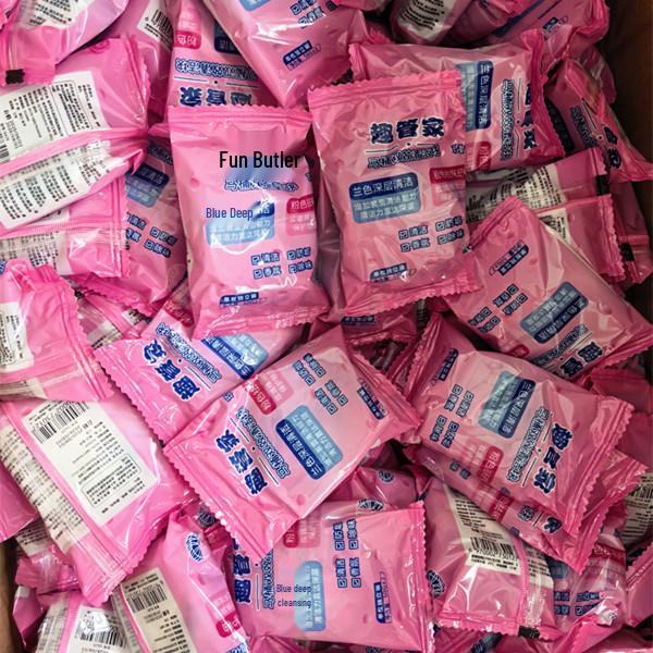 Dual-Color Rose Scented Toilet Bowl Cleaner & Deodorant