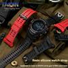 Для умных спортивных часов Casio G-SHOCK GSW H1000 GSW-H1000-1A черный смола силикон часы с аксессуарами Мужской ремешок браслет