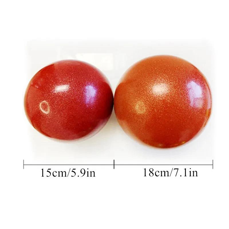 15/18 см взрывозащищенный гимнастический мяч для девочек, тренировочный мяч для детей, танцевальная практика, соревнования, художественная гимнастика