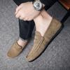 Fashion Brand Spring Summer Hot Sell Moccasins Men Loafers High Quality Genuine Leather Shoes Men Flats Lightweight Driving Shoes 2025