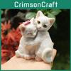 Couple Resin Cute Kitten Arts And Crafts Home Desktop Decorations Gifts Birthday