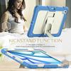 For iPad Air 13 (2025)/(2024) Case PC+Silicone Kickstand Pen Slot Tablet Cover with Shoulder Strap