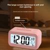 Rechargeable Digital Alarm Clock With Smart Light Sensor Room Gift Decoration