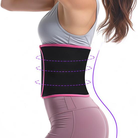 Waist Trainer Belt Sweat Band Men Women Sweat Enhancing Lower Belly Fat Sauna Waist Trimmer Body Shaper Slimming Belt Stomach