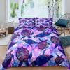 Sea Animals Duvet Cover Set Turtle Print Bedding Sets Queen Size 3D Gorgeous Luxury Comforter Cover Set Marine Life Quilt Cover